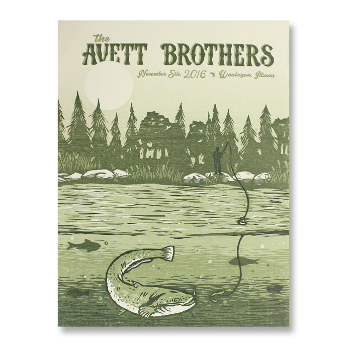 The Avett Brothers - November 5th, 2016 Gig Poster