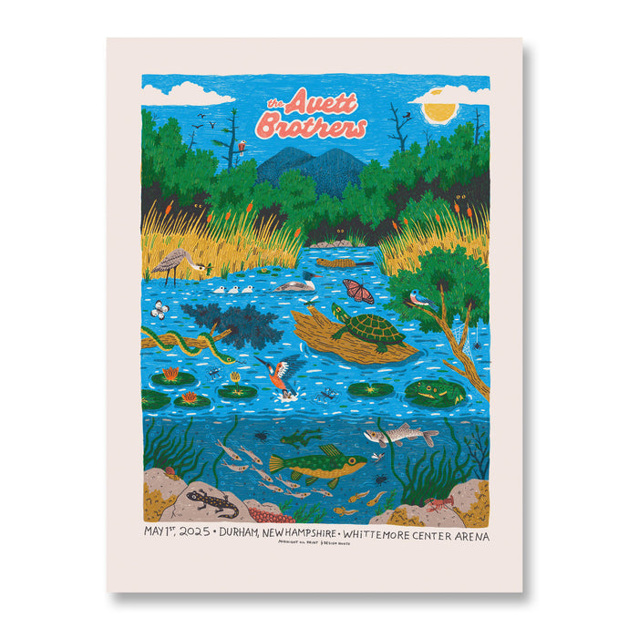 The Avett Brothers - May 1, 2025 Gig Poster