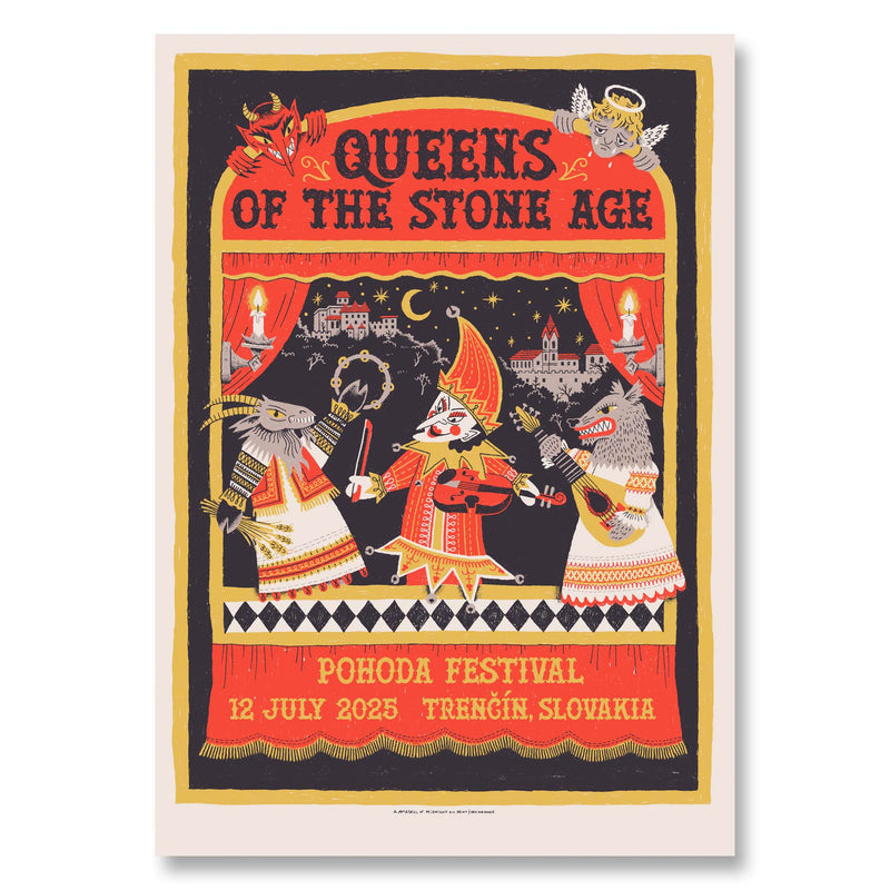 Queens of the Stone Age - 12 July, 2025 – Midnight Oil Print