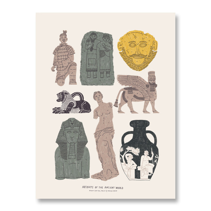 Treasures of Antiquity Print