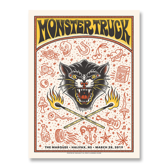 Monster Truck - March 28, 2019 Gig Poster